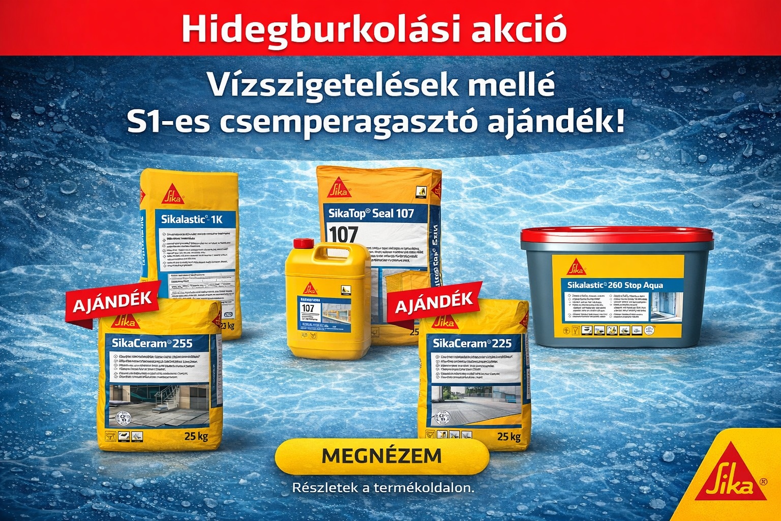 Sika termékek webáruháza