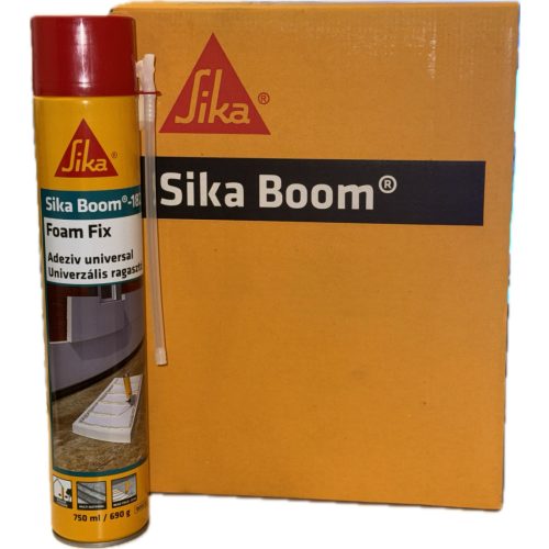 Sika Boom-182 Foam Fix  (12 x 750 ml + AJÁNDÉK TÖRLŐKENDŐ)